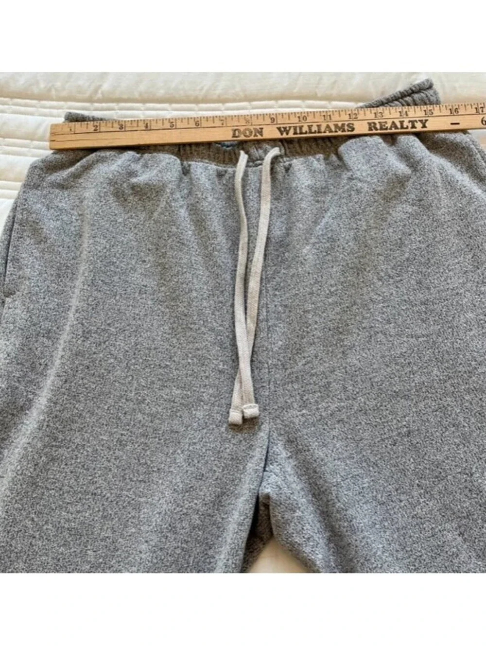 Eddie Bauer Men’s Gray Sweatpants Or Sleepwear Size L Good Condition Soft